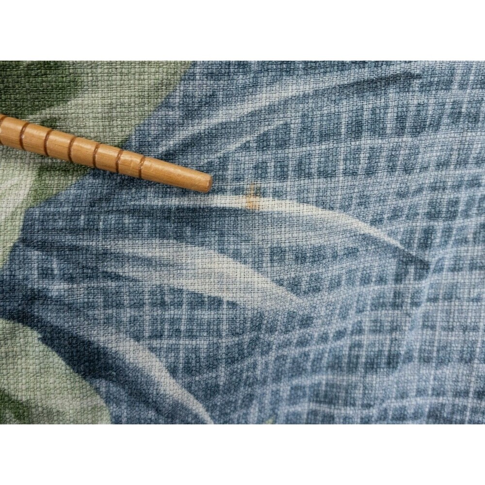 Tommy Bahama Shirt Mens XLX Blue Floral Print Silk Short Sleeve Beach Hawaiian - Picture 4 of 10